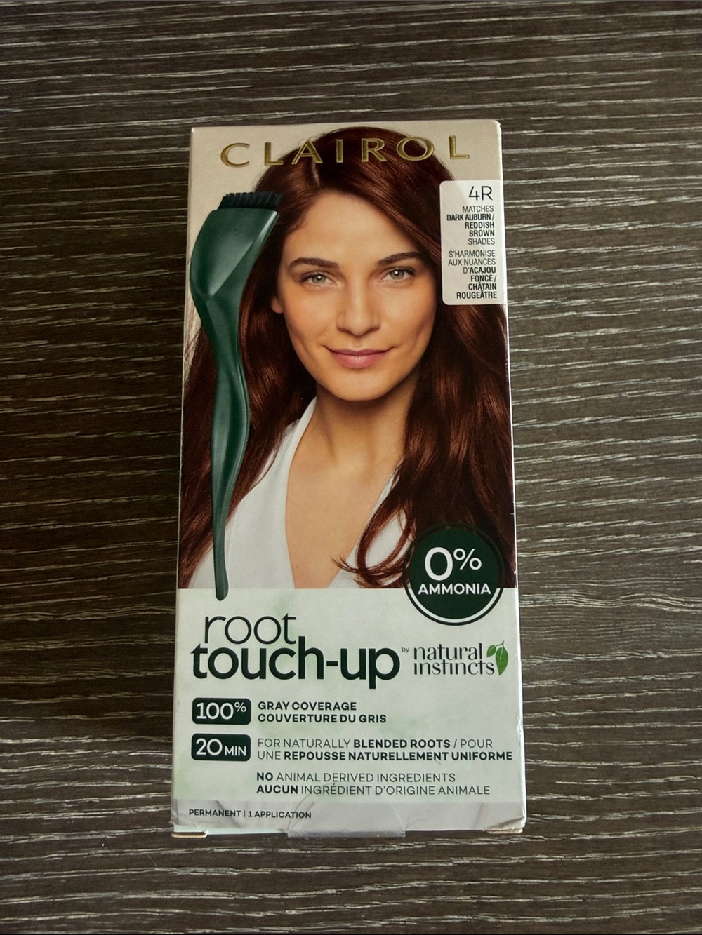 NWT Clairol Root Touch-Up Natural Instincts matches 4R dark Auburn